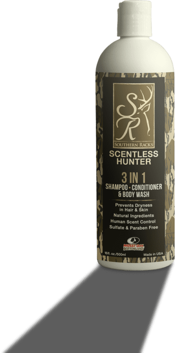 Southern Racks 3-in-1 shampoo, conditioner, & body wash