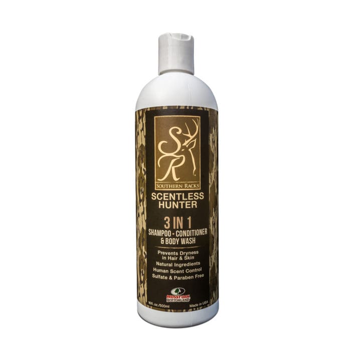Scentless Hunter 3-in-1 Shampoo, Conditioner & Body Wash
